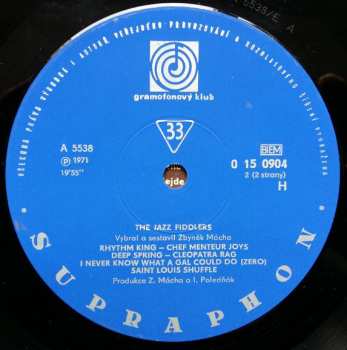 LP Jazz Fiddlers: The Jazz Fiddlers