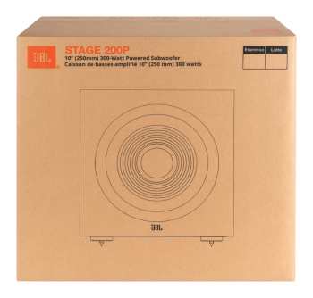Hi-Fi Jbl Stage 200p - Aktivní Subwoofer, 10", 150 W Rms - Bílá