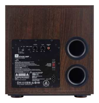 Hi-Fi JBL Stage 200P - Aktivní Subwoofer, 10", 150 W Rms - černá