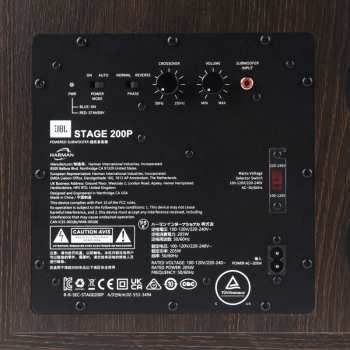 Hi-Fi JBL Stage 200P - Aktivní Subwoofer, 10", 150 W Rms - černá