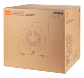 Hi-Fi JBL Stage 220P - Aktivní Subwoofer, 12", 250 W Rms - černá