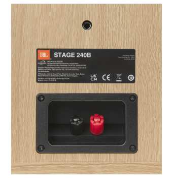 Hi-Fi JBL Stage 240B - 2-pásmové Regálové Reprosoustavy, 75 W Rms, 4,5" - bílá