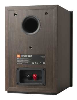 Hi-Fi JBL Stage 240B - 2-pásmové Regálové Reprosoustavy, 75 W Rms, 4,5" - černá