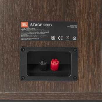 Hi-Fi JBL Stage 250B - 2-pásmové Regálové Reprosoustavy, 75 W Rms, 5,25" - černá