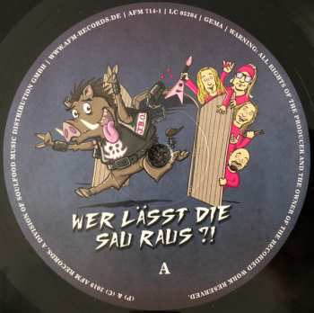 LP J.B.O.: Wer Lässt Die Sau Raus?! LTD