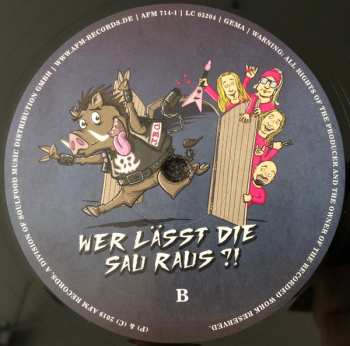 LP J.B.O.: Wer Lässt Die Sau Raus?! LTD