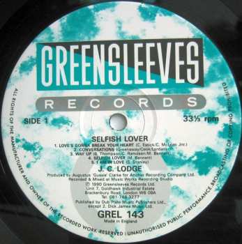 LP JC Lodge: Selfish Lover