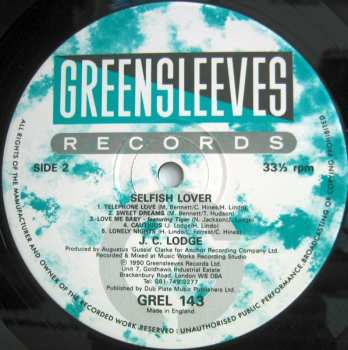 LP JC Lodge: Selfish Lover