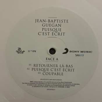 2LP Jean-Baptiste Guegan: Puisque C'Est Ecrit CLR | LTD