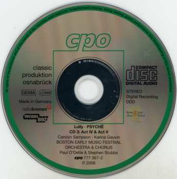 3CD Carolyn Sampson: Psyché