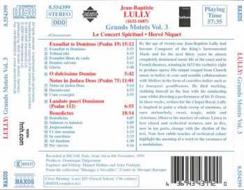 CD Hervé Niquet: Grands Motets Vol. 3