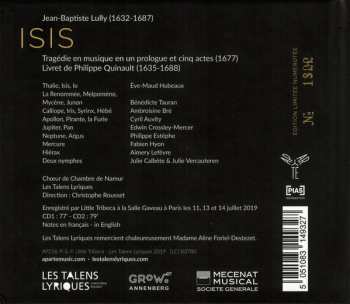 2CD Christophe Rousset: Isis LTD | NUM