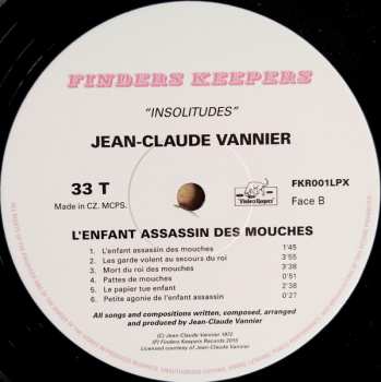 LP Jean-Claude Vannier: L'enfant Assassin Des Mouches