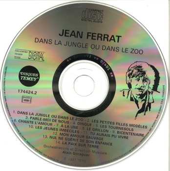 CD Jean Ferrat: Ferrat 91 - Dans La Jungle Ou Dans Le Zoo