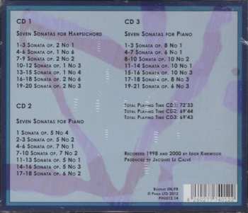 3CD Jean-Frédéric Edelmann: Twenty-One Sonatas For Keyboard