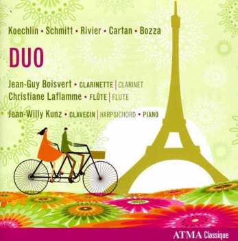 CD Jean-Willy Kunz: Duo: Koechlin - Cartan - Bozza - Rivier -  Schmitt 