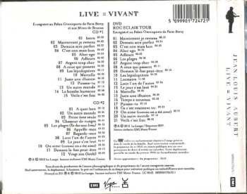 2CD/DVD Jean-Louis Aubert: Live = Vivant LTD