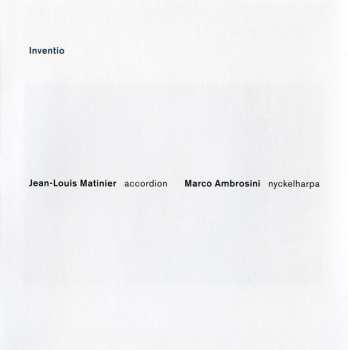 CD Jean-Louis Matinier: Inventio