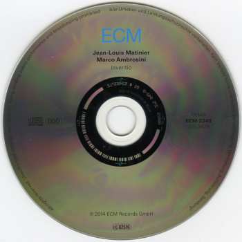 CD Jean-Louis Matinier: Inventio