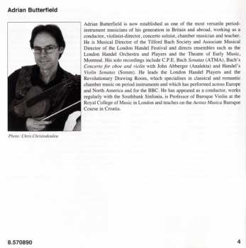 CD Laurence Cummings: Violin Sonatas • Book 1: Nos. 9-12