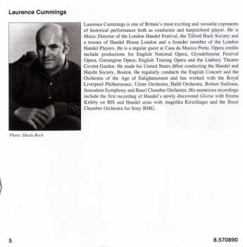 CD Laurence Cummings: Violin Sonatas • Book 1: Nos. 9-12