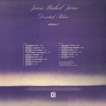 LP Jean-Michel Jarre: Deserted Palace LTD