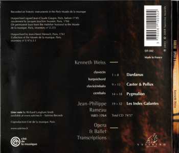 CD Jean-Philippe Rameau: Opera & Ballet Transcriptions