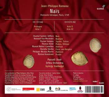 2CD Jean-Philippe Rameau: Naïs