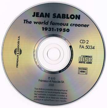 2CD Jean Sablon: The World Famous Crooner 1931-1950