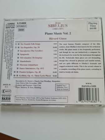 CD Jean Sibelius: Piano Music Vol.2