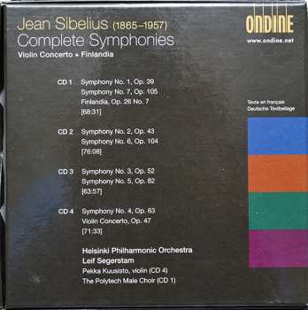 4CD/Box Set Jean Sibelius: Sibelius Complete Symphonies • Violin Concerto • Finlandia