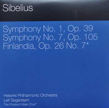 4CD/Box Set Jean Sibelius: Sibelius Complete Symphonies • Violin Concerto • Finlandia