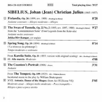 CD Jean Sibelius: Sibelius - Lahti - Vänskä