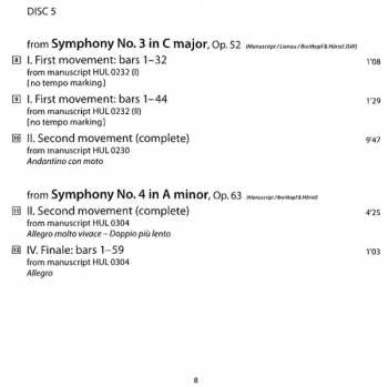 5CD Jean Sibelius: Symphonies