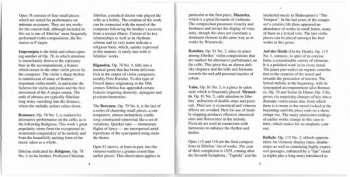 CD Jean Sibelius: Works For Violin And Piano