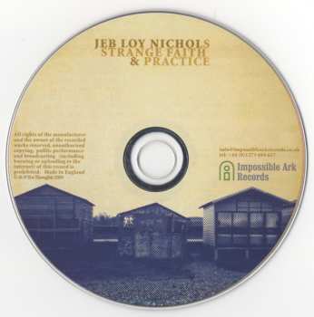 CD Jeb Loy Nichols: Strange Faith And Practice