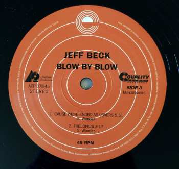 2LP Jeff Beck: Blow By Blow LTD