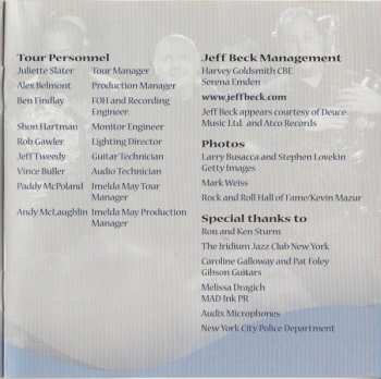 CD Jeff Beck: Rock 'n' Roll Party (Honoring Les Paul)