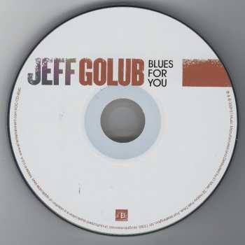 CD Jeff Golub: Blues For You