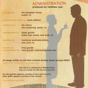 CD Jeff Klein: Everybody Loves A Winner