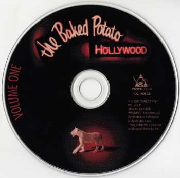 CD Jeff Richman & Friends: Live At The Baked Potato - Volume One