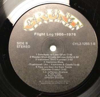 2LP Jefferson Airplane: Flight Log