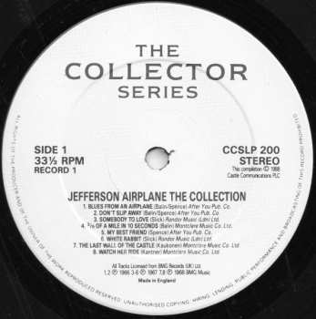 2LP Jefferson Airplane: The Jefferson Airplane Collection