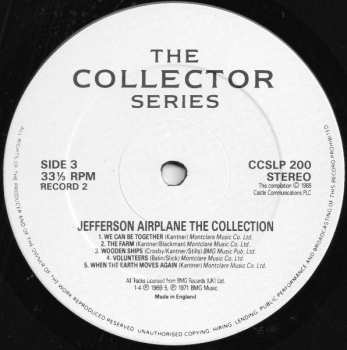 2LP Jefferson Airplane: The Jefferson Airplane Collection