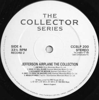 2LP Jefferson Airplane: The Jefferson Airplane Collection