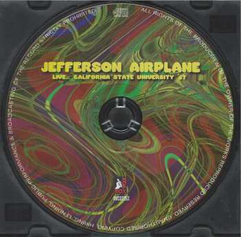 CD Jefferson Airplane: Live... California State University '67