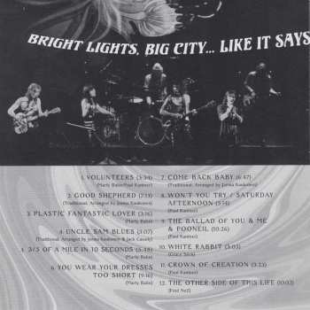 CD Jefferson Airplane: Sweeping Up The Spotlight - Live At The Fillmore East 1969