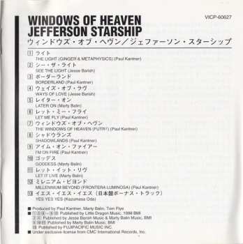 CD Jefferson Starship: Windows Of Heaven