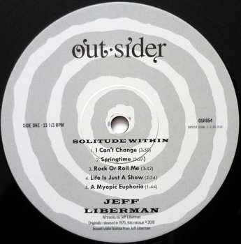 LP Jeffery Liberman: Solitude Within