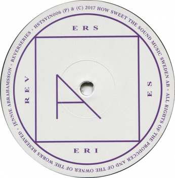 2LP Jennie Abrahamson: Reverseries